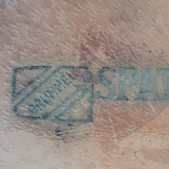 Spatarella Shoes Mens Size 10.5 Oxford Brogue Leather Made Italy Dress Formal - Picture 12 of 16